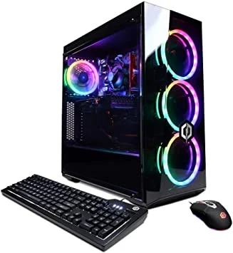 CyberpowerPC Gamer Xtreme VR Gaming PC, Intel i5-10400F 2.9GHz, GeForce GTX 1660 Super 6GB, 8GB DDR4, 500GB NVMe SSD, Wi-Fi Ready & Windows 10 Home (GXiVR8060A10)