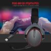 NUBWO G05 Wireless Gaming Headset for PS5/PS4/PC Computer Headset with Dual Chamber Driver, Noise Cancelling Mic, Ultra Light Over-Ear Gaming Headphones, Long Time Working